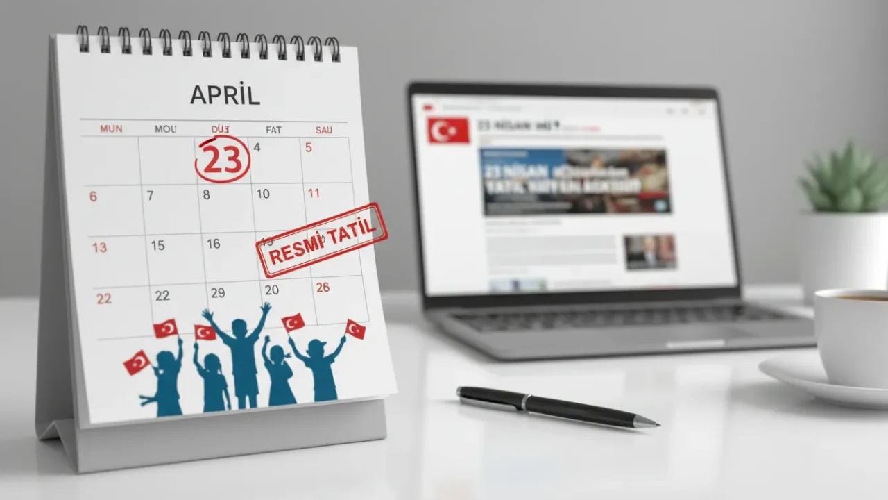 23 Nisan resmi tatil mi, bu yıl hangi güne denk geliyor? 2026 resmi tatiller takvimi