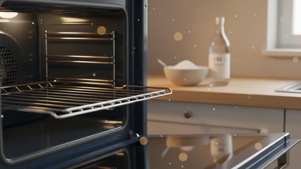 Fırındaki o lekeleri söküp atıyor: Sadece 2 malzeme yetiyor