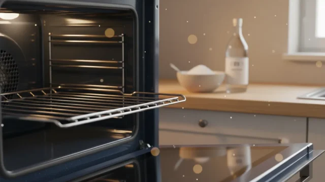 Fırındaki o lekeleri söküp atıyor: Sadece 2 malzeme yetiyor